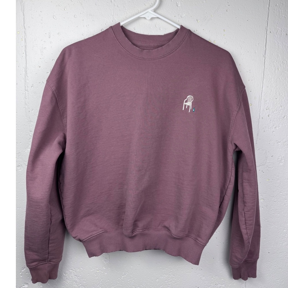 Stanley Stella Organic Cotton Crewneck Sweatshirt XXS Kaffa Coffee Bottle Chair - Picture 2 of 11